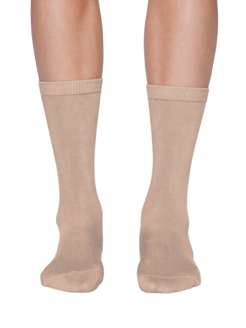 SKIMS Everyday Crew Sock - Size Medium - Mica